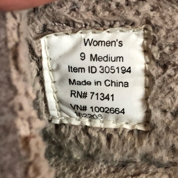 LL Bean Daybreak Scuffs Wool Lined Slippers Women’s 9 - Picture 6 of 6